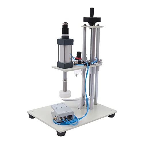 BalySam Fully Pneumatic Capping Machine Capper Metal Cap Press Bottle...