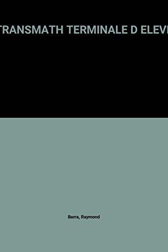TRANSMATH TERMINALE D ELEVE