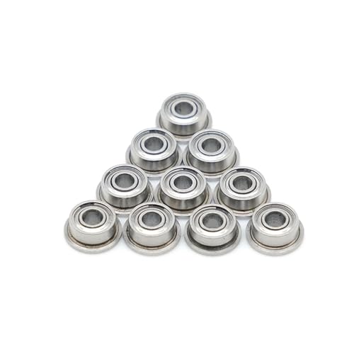 Rodamiento F683ZZ de 3 mm con brida en acero templado de alta resistencia al desgaste continuo
