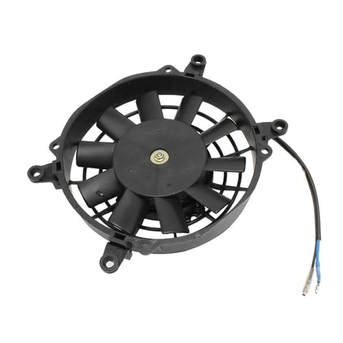 Ventilateur refroidissement moteur puissant 80W pour radiateur de moto 12V