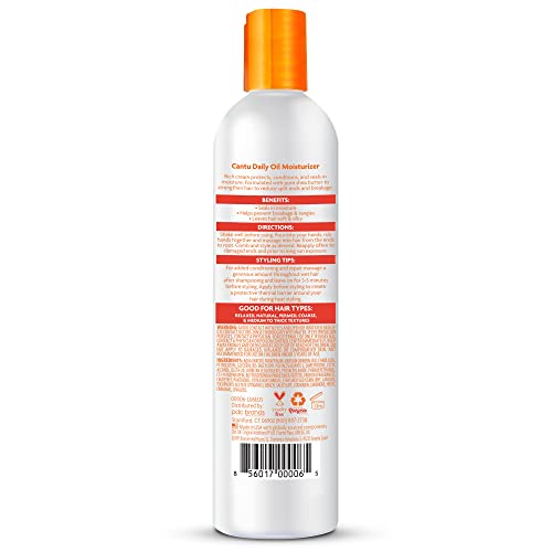 Cantu Daily Oil Moisturizer With Shea Butter, 13 Fl Oz (Pack Of 3) (Packaging May Vary) #TOP7