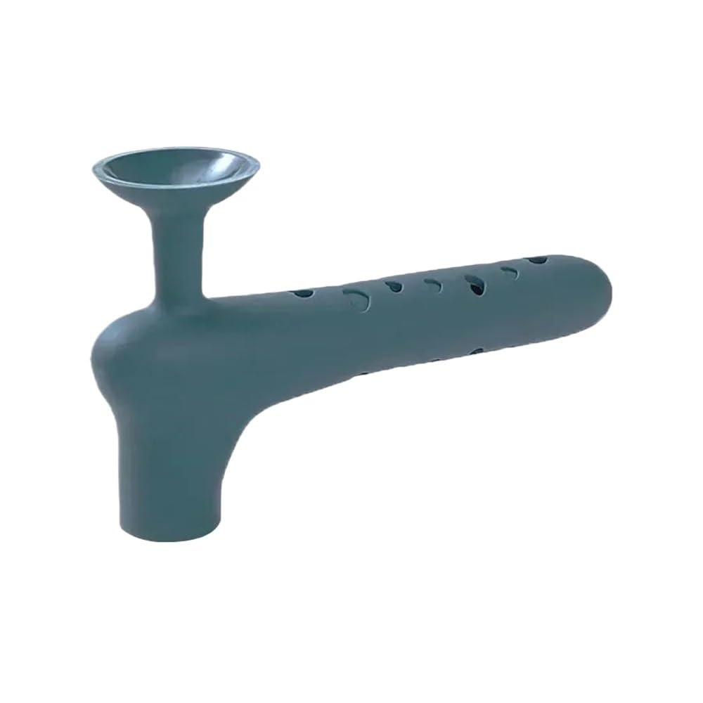 TIANSHENGQI 1pc Silicone Door Knob Protective Cover Anti-Collision Noiseless Suction Cup Design Baby Safety Doorknob Wall Protector(Blue)