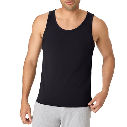 Hanes Mens Originals Tri-Blend Tank Top, Lightweight Tanks for Men, Sleeveless Tank Shirt