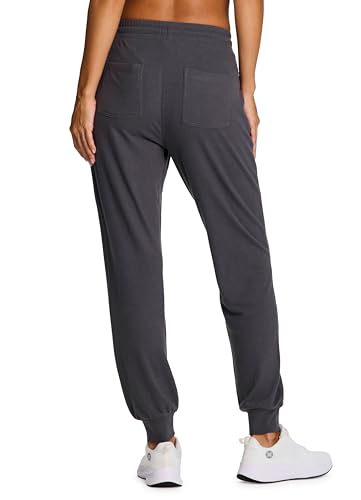RBX Active Women's Athletic Super Soft Lightweight Cuffed Tapered Jogger Sweatpants with Pockets2
