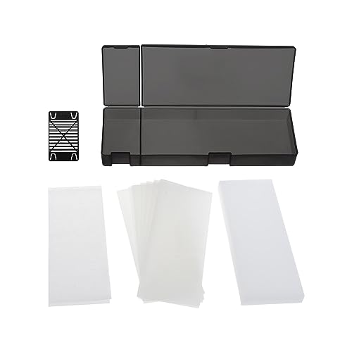 Folpus ペンウォッシュボックス付きウェットパレット、アクリル絵の具用パレット、細密画