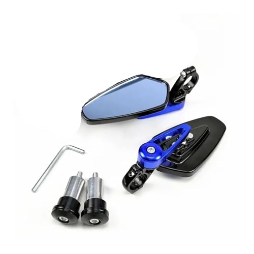 Retrovisor moto universal de aluminio para Ducati Monster 1000 y 750 Metallic