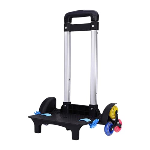 BaotyJie Suporte para Carrinho de Mochila, Carrinho de Mão Dobrável para Viagem, Meninas, Pesca