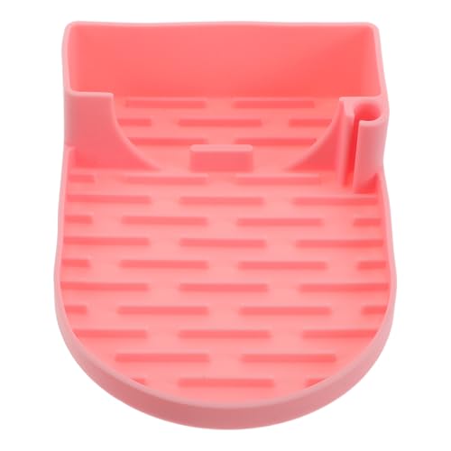 PAMINGONO Escurridor para Botellas de Silicona Antideslizante Rosa, Soporte Compacto y Rápido para Secar Vasos y Botellas de Agua, Tendedero Portátil para Cocina y Oficina, 1 Pieza