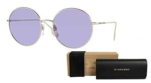 BURBERRY Pippa BE3132 Round Sunglasses for Women +BUNDLE with ACCESSORY EYEWEAR KIT3