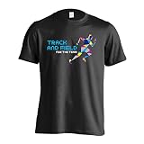 [アートワークスコウベ] 陸上競技 Tシャツ 半袖 練習着 ドライ ポリゴンシルエットの陸上競技 ユニセックス XXXL ブラック