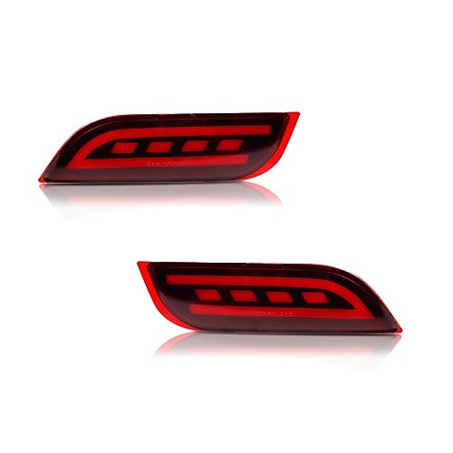 Feux arrière de voiture feux de réflecteur pare-chocs rouge antibrouillard pour Subaru Impreza