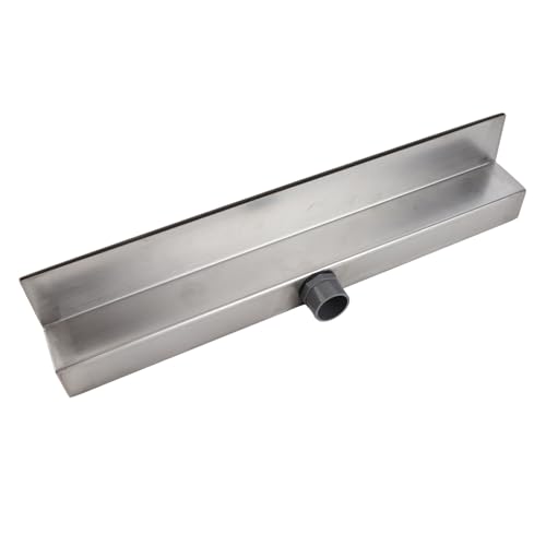 Wasserfall Brunnen Überlauf, 304 Edelstahl, Dekorativer Wasserfall Auslass, Kaskaden Wasserfall für Innenhof, Garten, Villa, Pool (500MM)