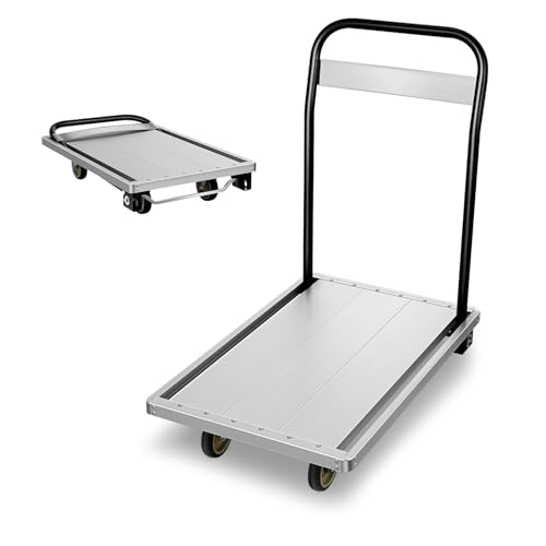 Carretilla plegable aluminio 29" x 18.5" x 32" 440 lbs miniatura 1