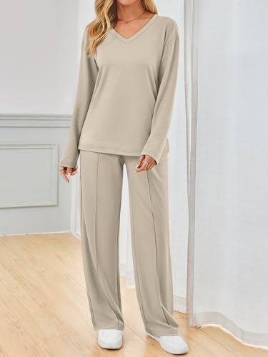 AUTOMET Sweatsuits Women 2 Piece Outfit Fashion Travel Lounge Sets With Wide Leg Pants Airport Track Suits Fall Clothes 20253