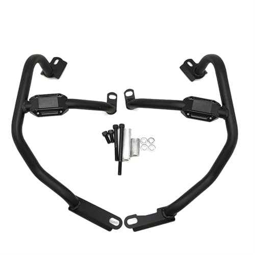Protection barres Kawasaki Z400 : crash bar autoroute et pare-chocs moteur en acier - 2