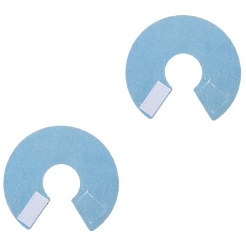 balacoo 2pcs Bird Protective Collar Parrot Bite Collar Parrot Cones Soft Breathable Washable Neck Cone for Recovery (Large)