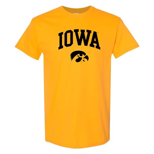 UGP Campus Apparel AS03 - Iowa Hawkeyes Arch Logo T-Shirt X-Large Gold