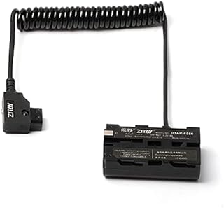 ZITAY D-Tap to NP-F550 Dummy Battery Power Adapter for Sony NP-F550 570 750 NP-F970 Atomos Shinobi Ninja Smallhd Monitor