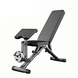 banco gimnasio decathlon Diseñado con 8 posiciones de respaldo y 4 posiciones de asiento satisfacer todas sus necesidades. Se puede usar como un banco clásico plano e inclinado, así como ejercicios con mancuernas y pesas. También se puede ajustar como banco de asiento， incluye reposabrazos.