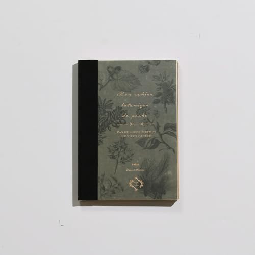 Image of PETAL & FLOW B6 Size Rough NoteBook 5 inch x 7 inch, 288 pages (144 sheets), Vintage Style (Botanical)