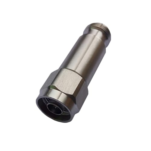 Atenuador coaxial N contra saturación de señal RF con capacidad de 5W y 50 ohmios