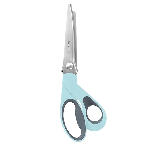Westcott Pinking Shears for Fabric Cutting, 9.5