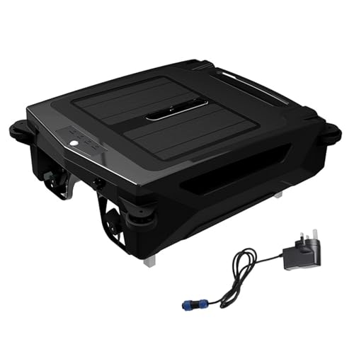 Solar Powered Robotic Pool Skimmer, 80㎡ 450um Automatic Pool Skimmer Cleaner Robot, Brushless Motor, Solar Robotic Pool Skimmer, with Auto Obstacle Avoidance, Pool Vacuum With Dual Charging / 2 Mode