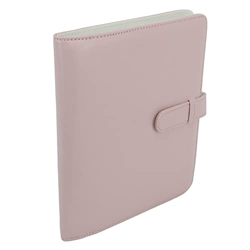 3インチの写真用256ポケットフォトアルバム、家族の結婚記念日のリネンアルバム用大容量PU PVC、水平および垂直写真、映画チケット用の3インチ写真、電車 (ピンク)