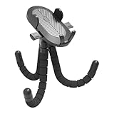 Riaisttd para teléfono Octopus, Agarre Flexible Giratorio de 360°, para teléfono Inteligente Resistente, Accesorio de Montaje para Interiores y Exteriores, para Silla de Ruedas para COC
