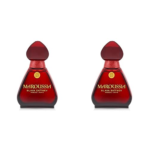 Slava Zaïtsev Maroussia Eau de Toilette en pulverizador de perfumes para mujer, 100 ml (Paquete de 2)