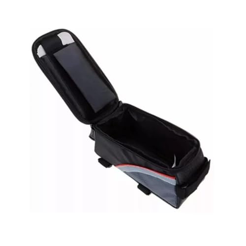 Bolsa Porta Celular para Quadro de Bicicleta, Suporte Transparente, Ciclismo