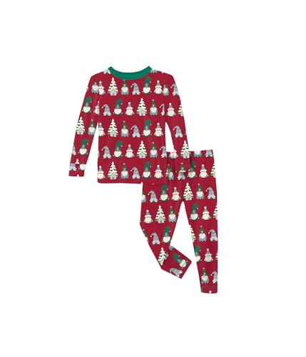 Kic Kee Pants Baby Girls' Print Long Sleeve Pajama Set (Toddler/Little Big Kids)