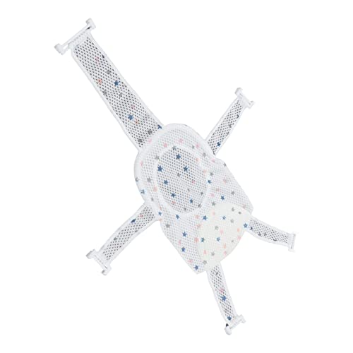 Image of Baby Bath Seat, Adjustable Support Net Quick Drying Mesh Infant Bathtub for Newborns Baby Shower Gifts Infant Care Home Use