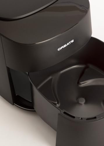 CREATE/FRYER AIR PRO COMPACT/Olievrije Air Fryer 3,3 L Zwart / 8 Programma's, Display - Afbeelding 5