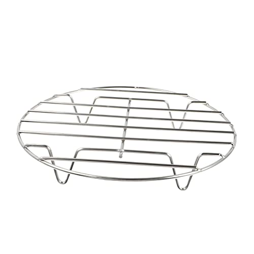Gatuida Estante de Vapor Inoxidable Accesorio de Cocina Vapor Refrigerar y Hornear Compatible con Cocinas Eléctricas y Utensilios