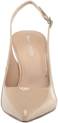 Marc Fisher Women's SANNEK Pump, Malted Milk 150, 9.5 | Image 1