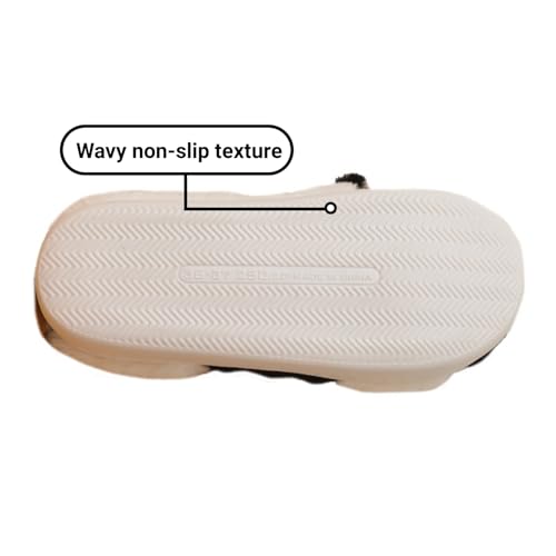 FAYUEKEY Cow Slippers for Women Mens Fuzzy Shoes Gift Indoor Outdoor2