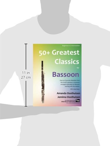 50+ Greatest Classics for Bassoon: Instantly recognisable tunes by the world's greatest composers arranged especially for bassoon and mini-bassoon, ... vent key notes. (The Brilliant Bassoon) - Image 3