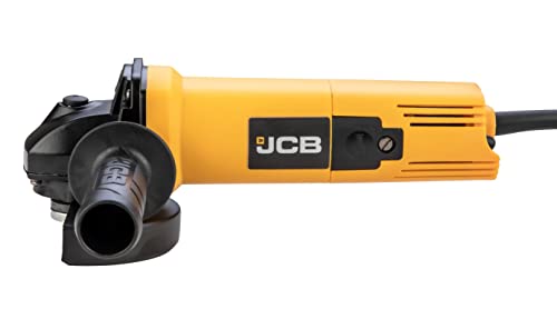 Image of JCB PROFESSIONAL 4 inch Angle Grinder with 2-way handle, M10 Spindle & Adjustable Guard | 900W, 12000 RPM | JCB Angle Grinder for cutting, grinding, deburring, finishing, polishing, etc.