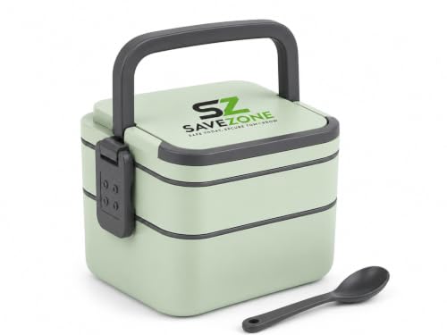 Image of Lunch Box for Office Use, Microwave Safe Lunch Box for Men & Women, Leakproof Bento Lunchbox for Office, College Girls & Kids Boys