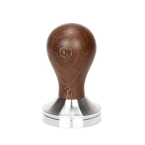 Máquina de café 51mm Espresso Coffee Coffee Tamper Base plana de acero inoxidable Frijol de polvo Pulse Martillo con…