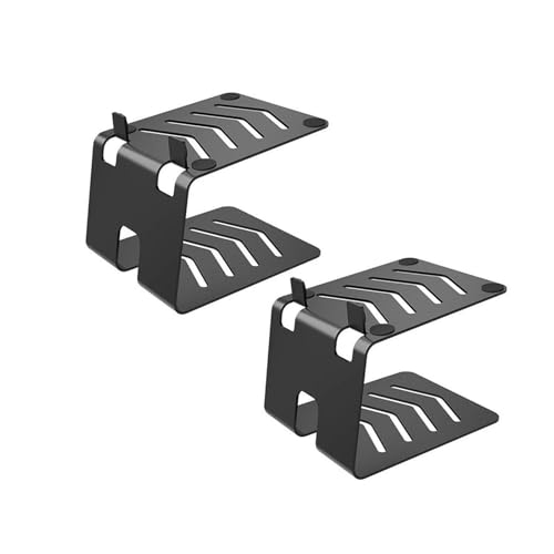 Support de haut-parleur de bureau métallique base stable style A - 3