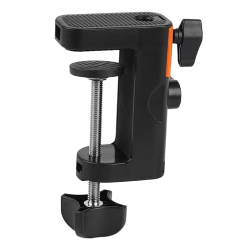 Abaodam Metal Desk Clamp Base Clip for Small Clamp Table Mount-clip for Home Supplies