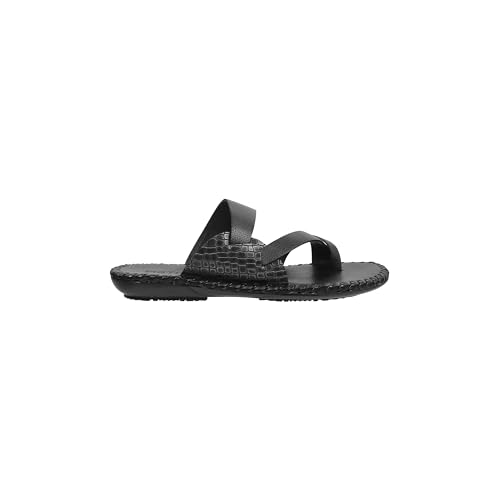 Image of Metro Mens Leather Chappals