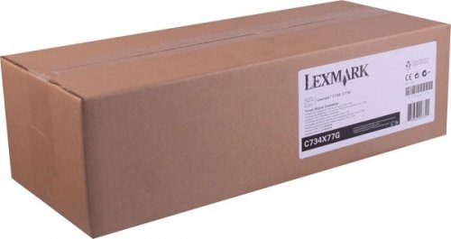 Bac de récupération de toner Lexmark C734X77G 00C734X77G incolore pour consommable laser