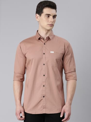 Image of Majestic Man Men Classic Slim Fit Pure Cotton Casual Shirt
