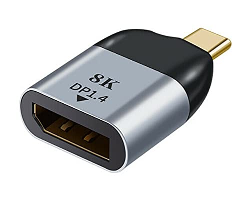Alfais 4894 Type-C To Displayport Kablo Ucu Dp Mini Çevirici Dönüştürücü Adaptör