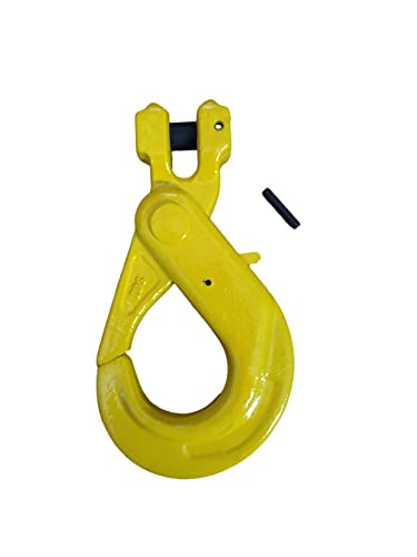 Grade 80 Compacted Skip Hook For 10mm Skip Chain - Clevis Self Locking Hook - Lifting Hook