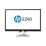 HP M1N99AA#ABA EliteDisplay E240 23.8'' 1080p Full HD LED-Backlit LCD Monitor, Black/Silver