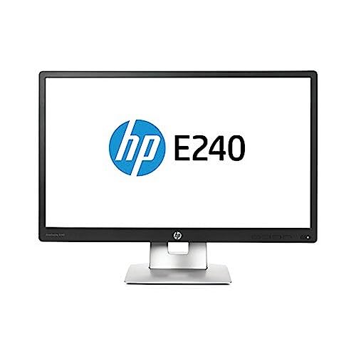 HP M1N99AA#ABA EliteDisplay E240 23.8'' 1080p Full HD LED-Backlit LCD Monitor, Black/Silver
